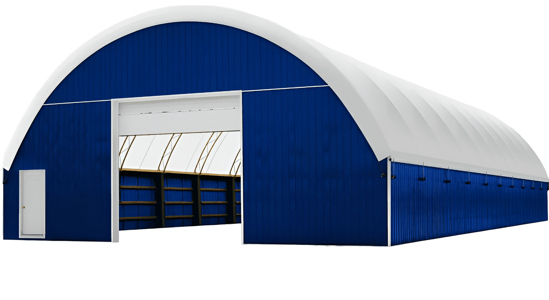 Строительство ангара